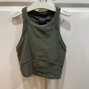 Lululemon sport bra olive green